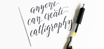 Calligraphy for all - Beginners and Improvers with Siobhan Campbell