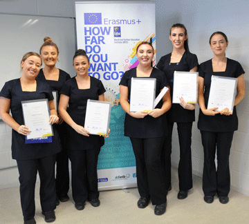 Erasmus + Congratulations and Well Done! 