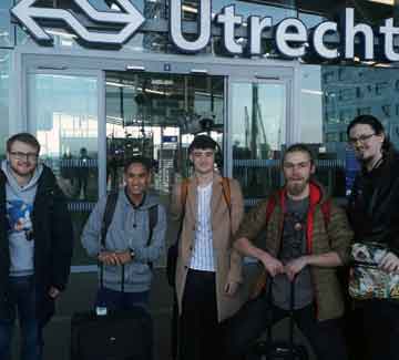 Utrecht in the Netherlands…....... the adventure begins! 